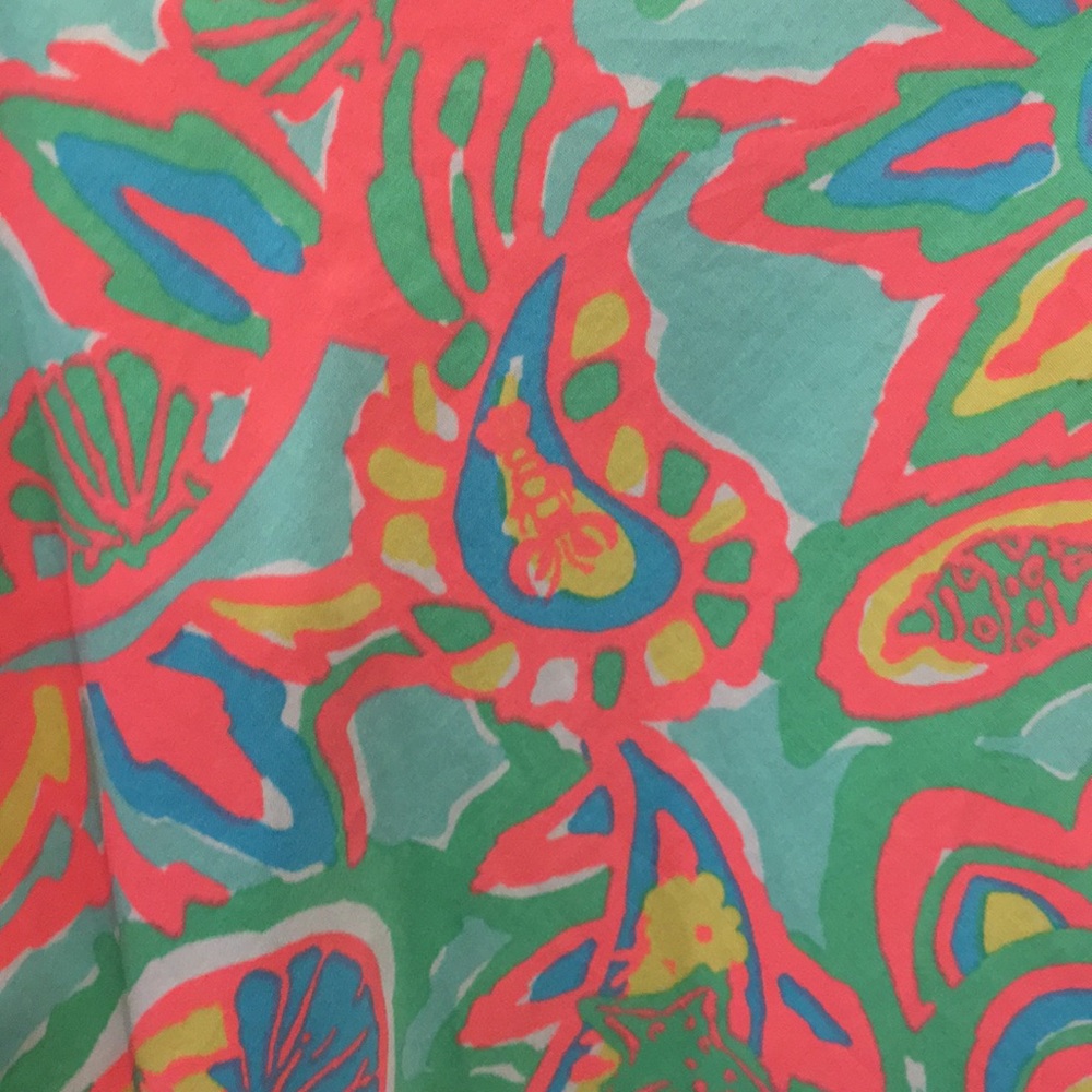 LILLY PULITZER MultiColor Summer "Zo Dress" Size 4 - Picture 9 of 12